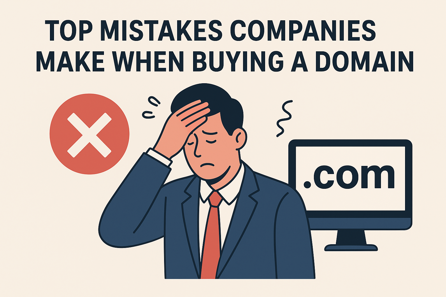 Top Mistakes Companies Make When Buying a Domain